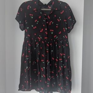 Cherry Print Dress/Tunic